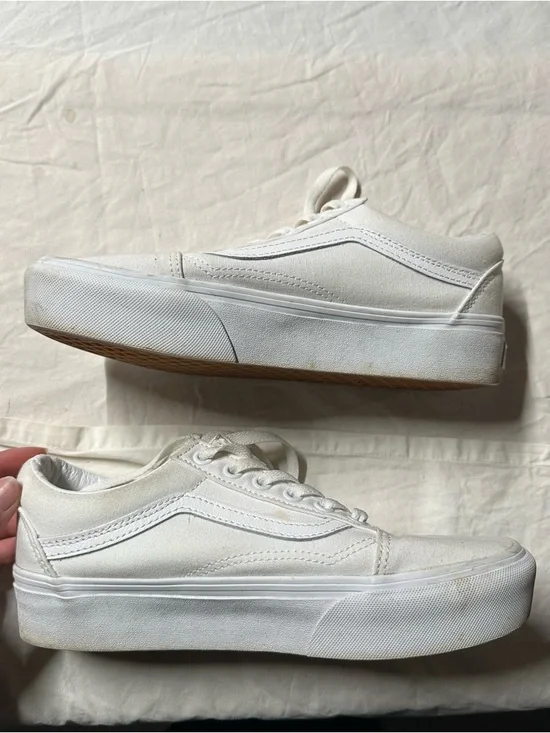 Women’s old skool platform vans - Picture 4 of 7